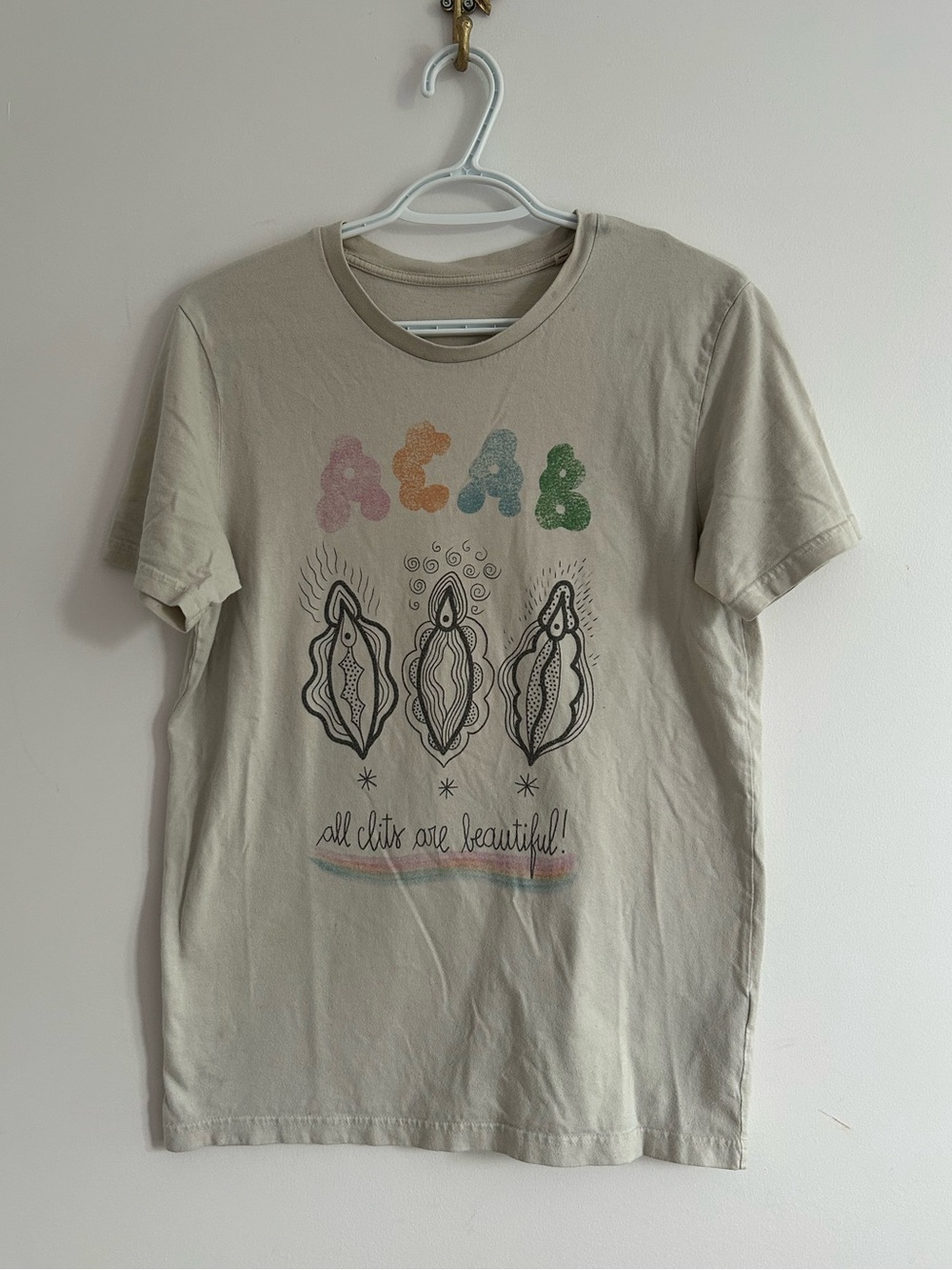 Acab All Clits Are Beautiful t-shirt XS